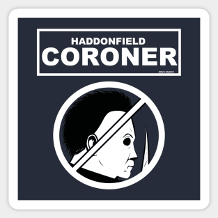 Halloween Haddonfield Coroner Alternate Sticker